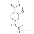 Acide benzoïque, 4- (acétylamino) -2-méthoxy-, ester méthylique CAS 4093-29-2
